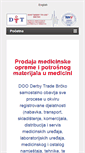 Mobile Screenshot of derbytrade.net